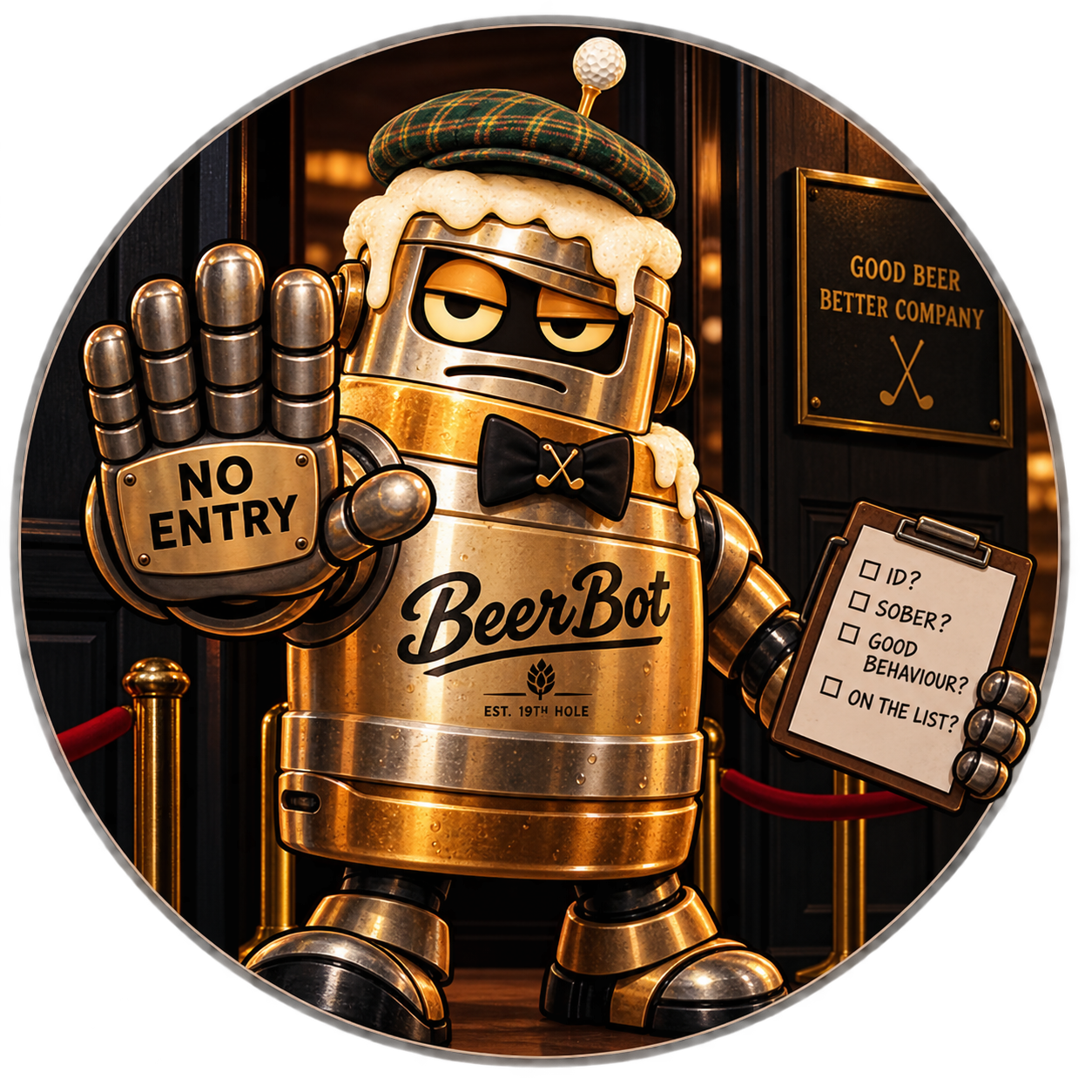 BeerBot bouncer